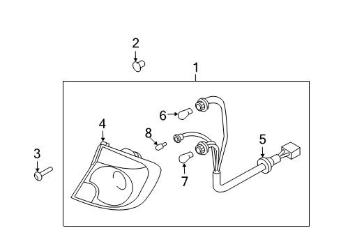 Holder &-Holder & Wiring-Rear Comb Diagram for 9249025700