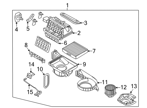 Part Diagram for 971154H000