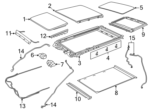 2021 Chrysler Voyager Sunroof Diagram