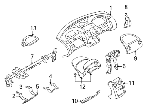 Bezel Diagram for MR638978