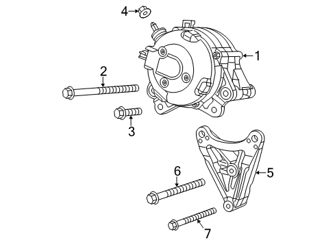 2024 Jeep Wrangler Alternator Diagram 1