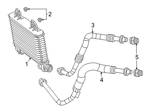 2022 Dodge Challenger Engine Oil Cooler Diagram