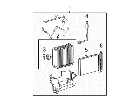 Cover Asm-Cover Assembly-Air Filter Diagram for 976121C000