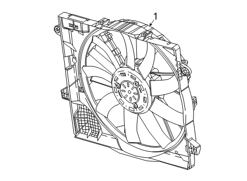 2024 Jeep Wrangler Cooling Fan Diagram 3