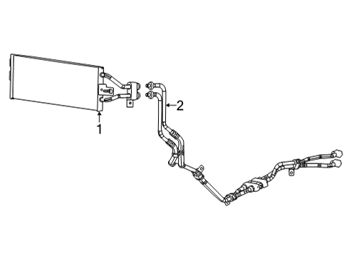 2022 Jeep Grand Cherokee L Oil Cooler Diagram 2