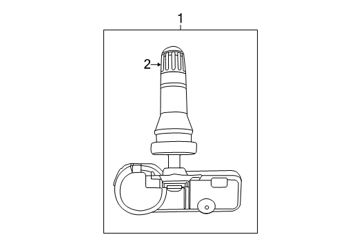 2023 Jeep Cherokee Tire Pressure Monitoring Diagram