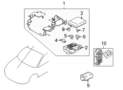 Wiring-Chassis Diagram for 8501B737