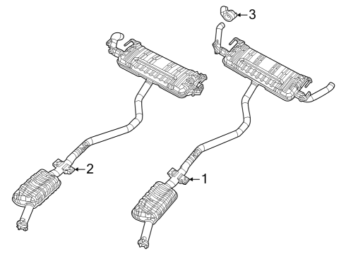 2024 Jeep Grand Cherokee Exhaust Components Diagram 1
