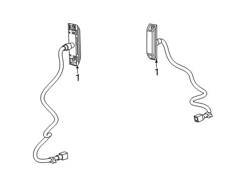 2019 Ram 1500 LAMP-LIFTGATE Diagram for 68618373AA