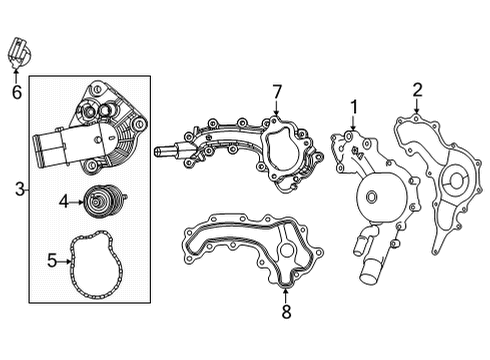2022 Jeep Grand Cherokee L Powertrain Control Diagram 1