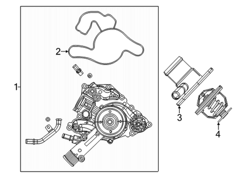 2022 Jeep Wagoneer Water Pump Diagram