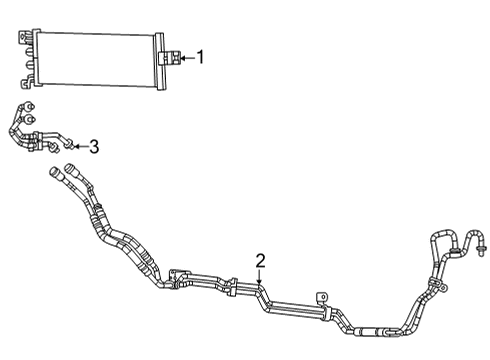 2022 Jeep Grand Wagoneer Trans Oil Cooler Diagram 2