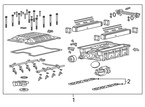 2021 Dodge Charger Supercharger & Components Diagram