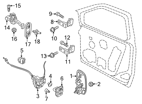 2022 Ram ProMaster City Mirrors Diagram 2