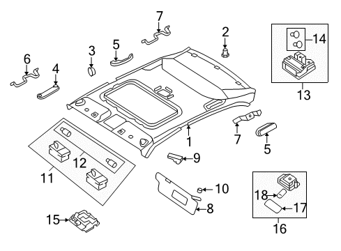 Lamp-Assembly-Vanity Diagram for 928903K000