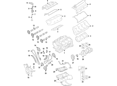 2023 Jeep Gladiator WITH TORQUE CONVERTER Diagram for 68249553AD