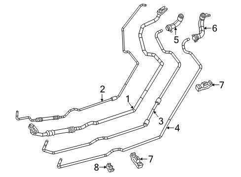 2022 Dodge Durango Auxiliary Heater & A/C Diagram 1