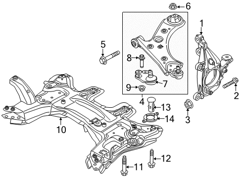 Front Upper/Lower Control Arm Kit With Sway Bar For 2008-2011 Dodge Nitro & Jeep Liberty