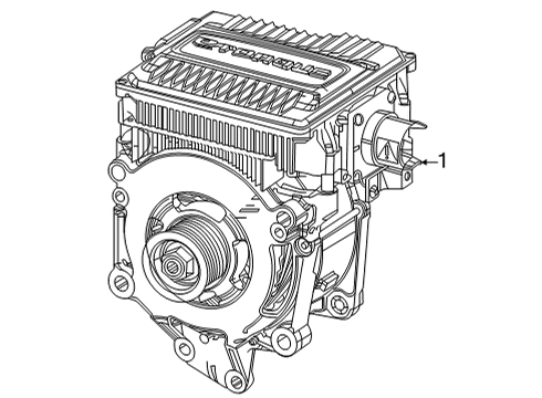 2022 Jeep Wagoneer Alternator Diagram 2