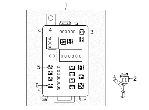 2022 Dodge Charger Fuse & Relay Diagram 1