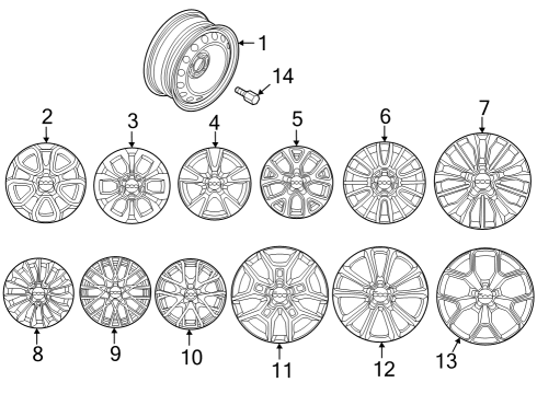 Screw-HEXAGON Head Diagram for 68370713AA
