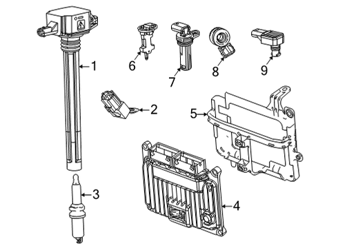 2022 Jeep Grand Cherokee L Ignition System Diagram 1