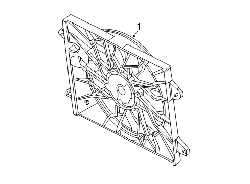 2021 Dodge Charger Cooling System, Radiator, Water Pump, Cooling Fan Diagram 2