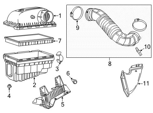 2022 Ram 1500 Classic Filters Diagram 2
