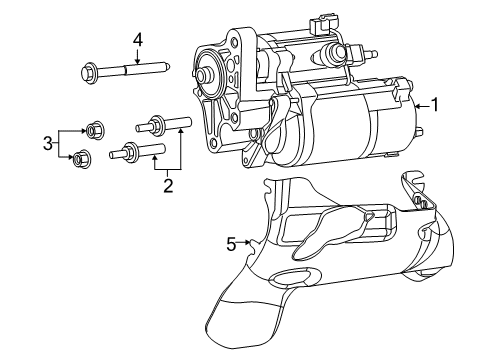 2021 Dodge Challenger Starter Diagram 3