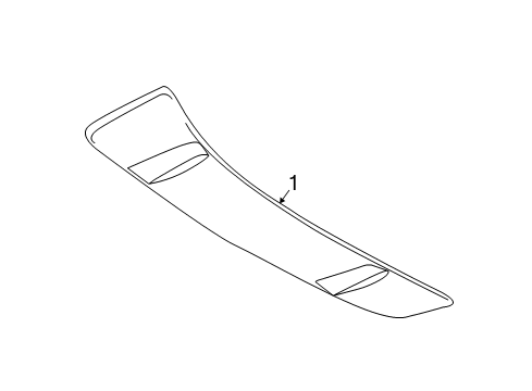 2022 Dodge Charger Rear Spoiler Diagram