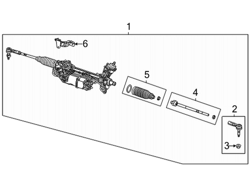 2023 Jeep Grand Wagoneer L OUTER END Diagram for 68550781AC