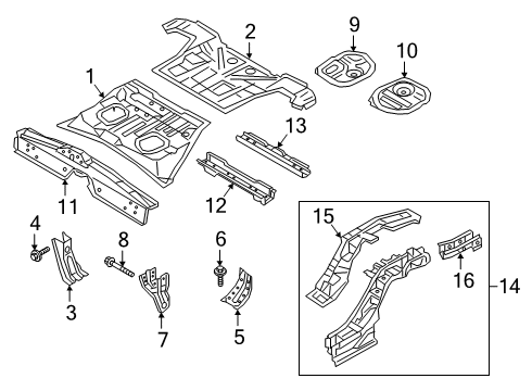 Bolt-Body Loose Panel Diagram for MF911339
