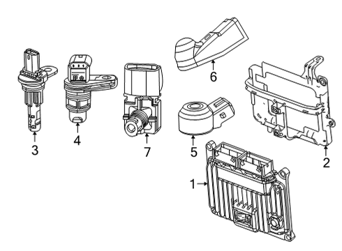 2022 Jeep Grand Cherokee L Ignition System Diagram 2