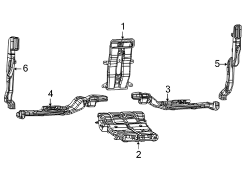 2023 Jeep Grand Wagoneer L Ducts Diagram 1