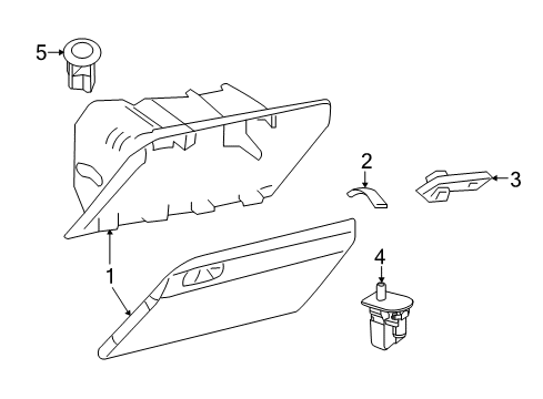2022 Dodge Charger Glove Box Diagram