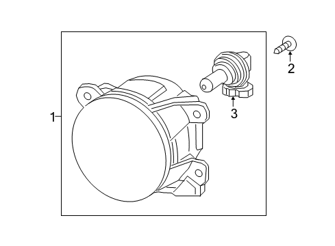 2022 Ram ProMaster City Fog Lamps Diagram