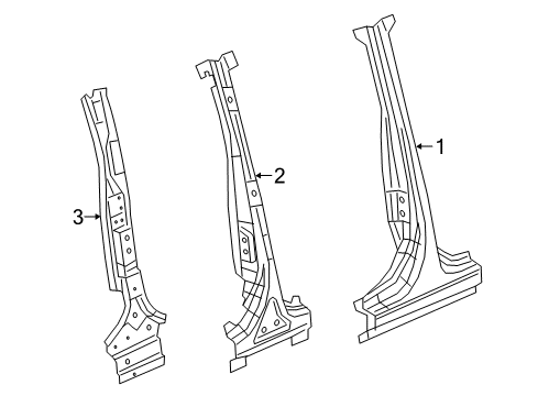 2022 Jeep Wrangler Center Pillar Diagram