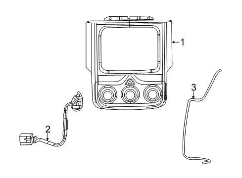 2022 Ram 1500 Classic Electrical Components Diagram 2