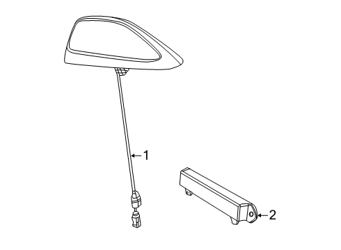 2022 Ram 2500 Antenna & Radio Diagram