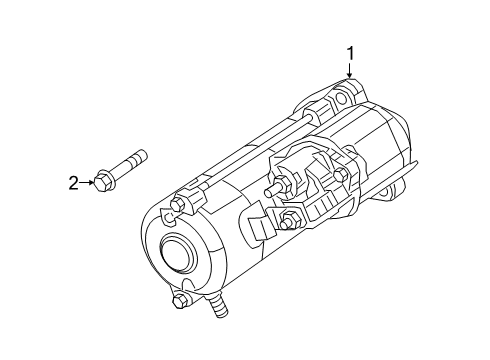 2022 Ram 2500 Starter Diagram 2