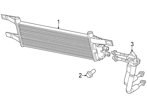 2023 Dodge Hornet Oil Cooler Diagram