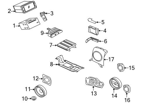 Radio-AM/FM Diagram for 8701A185