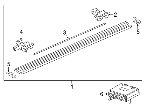2022 Ram 2500 Running Board Diagram 3