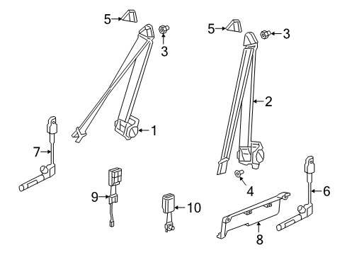 RETRACTOR Diagram for 5VE09JXWAA