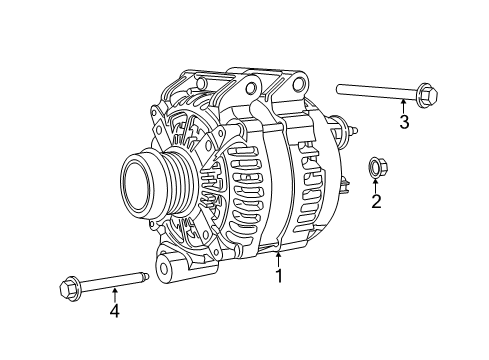 2023 Ram ProMaster 2500 Alternator Diagram