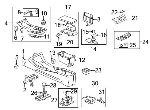 Lever-Automatic Transmission Shift Diagram for MR567440HB