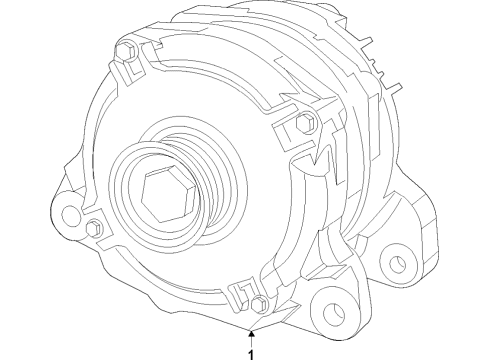 2022 Ram 2500 Alternator Diagram 1