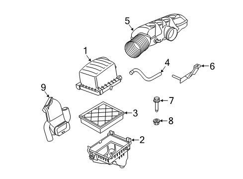 2023 Dodge Durango Filters Diagram 2