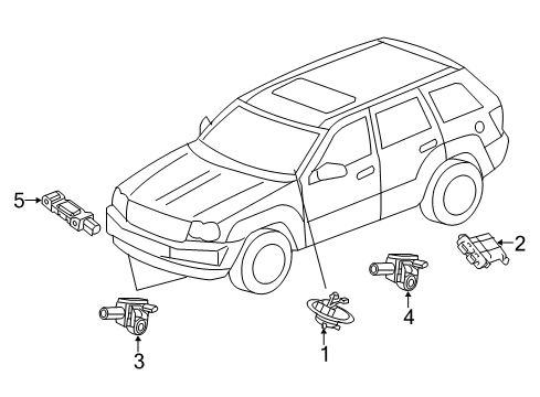 2022 Dodge Durango Switches Diagram 2