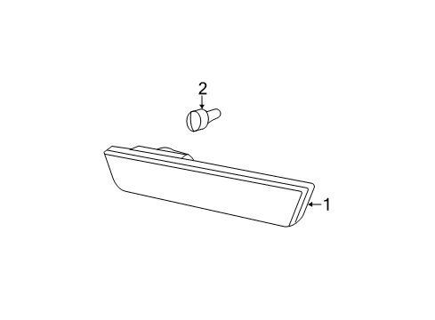 2022 Dodge Charger Side Marker Lamps Diagram 2